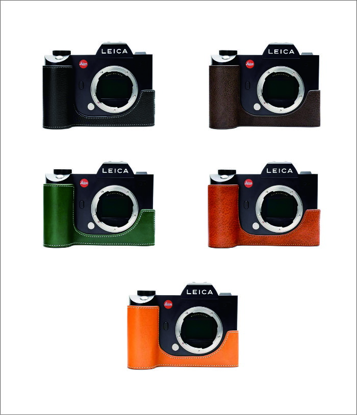 TP Original Leica SL Typ601 専用 オープナブルタイプ 本革 上半身容れもの(根もと開閉)