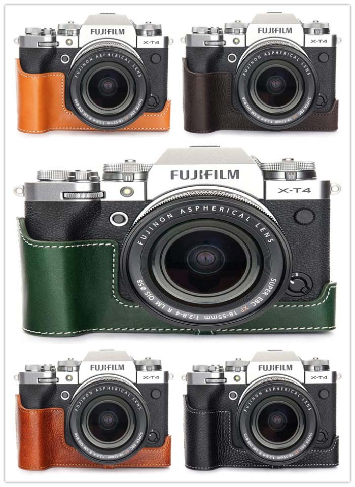 TP Original FUJIFILM X-T4 XT4 専用 オープナブルタイプ 本革 上半身容れもの (根もと開閉)