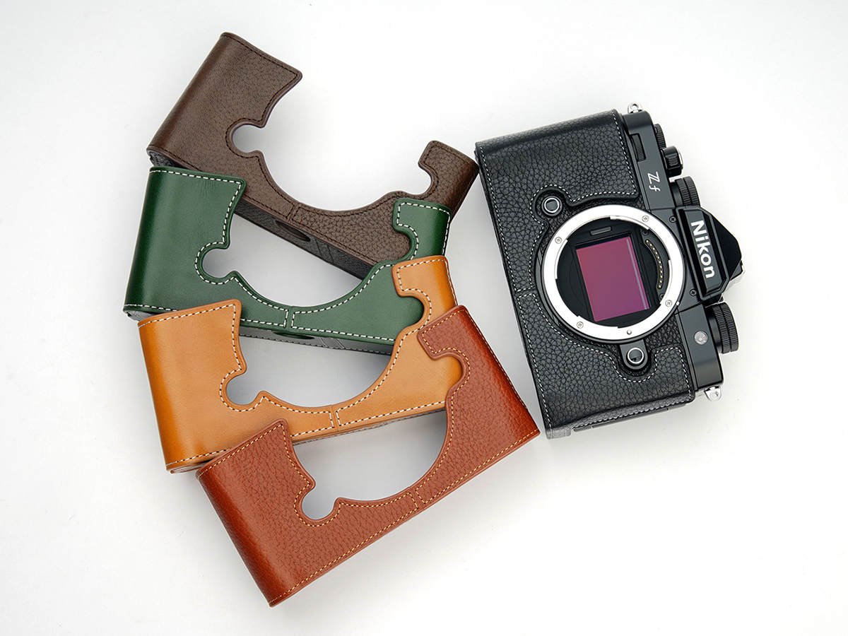 TP Original Nikon ZF zf 専用 オープナブルタイプ お手てお手伝いさん本革 上半身容れもの 取り替えっこ 独居室取り替えっこ助けになる 根もと開閉 お手てお手伝いさん本革ハーフカメラケースバッグカバー