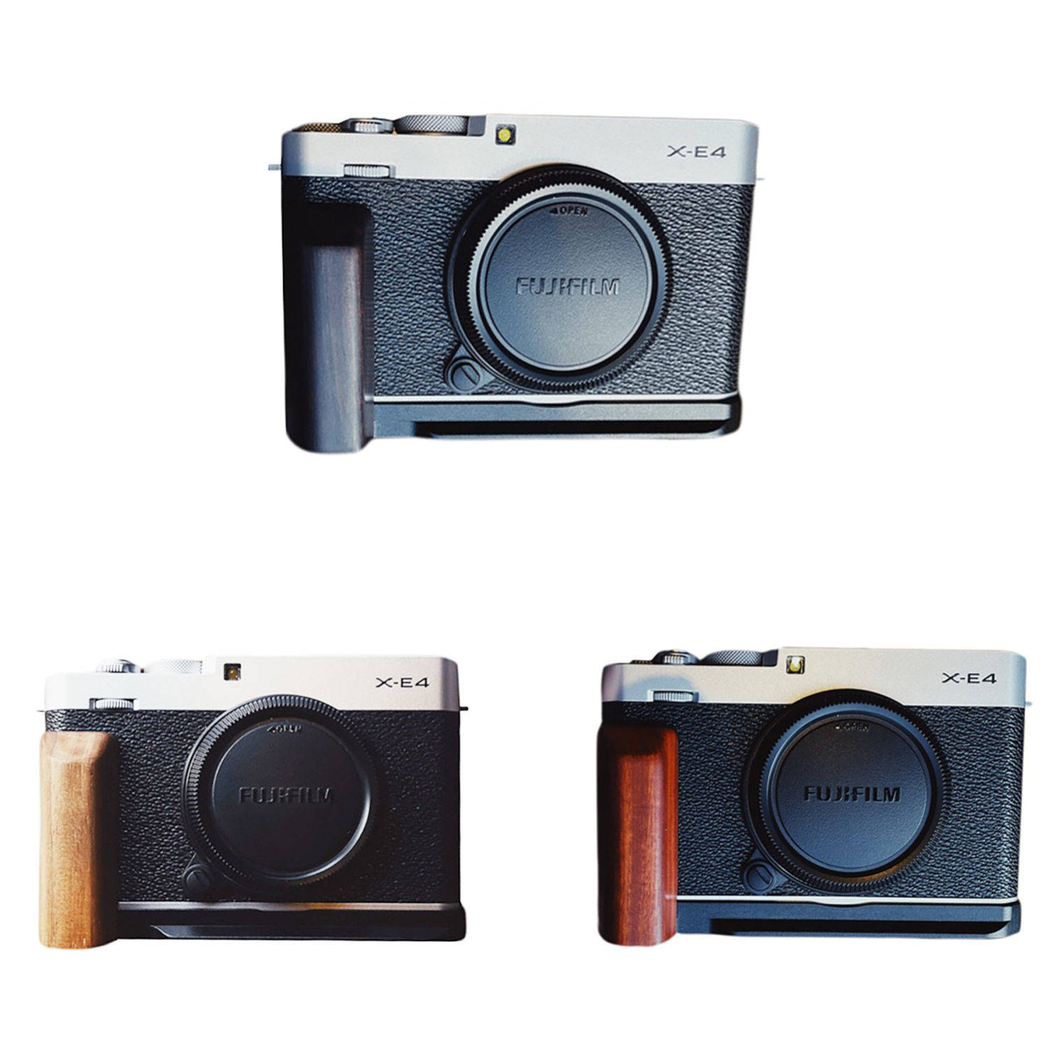 楽天市場】FUJIFILM X-pro3 専用 ハンドグリップメタル 檀木材