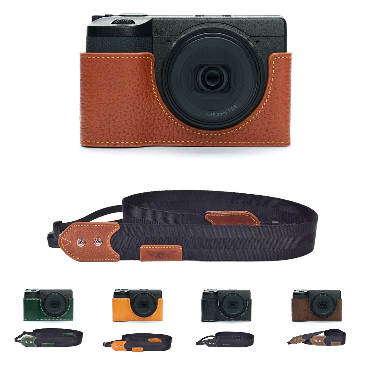 楽天市場】RICOH GR2 / GR 用 レザー ケース Brown ブラウン TP