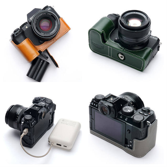 TP Original FUJIFILM X-S20 XS20 専用 オープナブルタイプ 本革 上半身容れもの 取り替えっこ 蓄電池取り替えっこ助けになる 根もと開閉