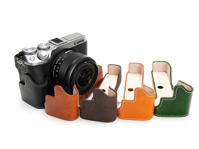 楽天市場】TP Original Canon EOS M100 専用 ブルタイプ 本革 ボディ