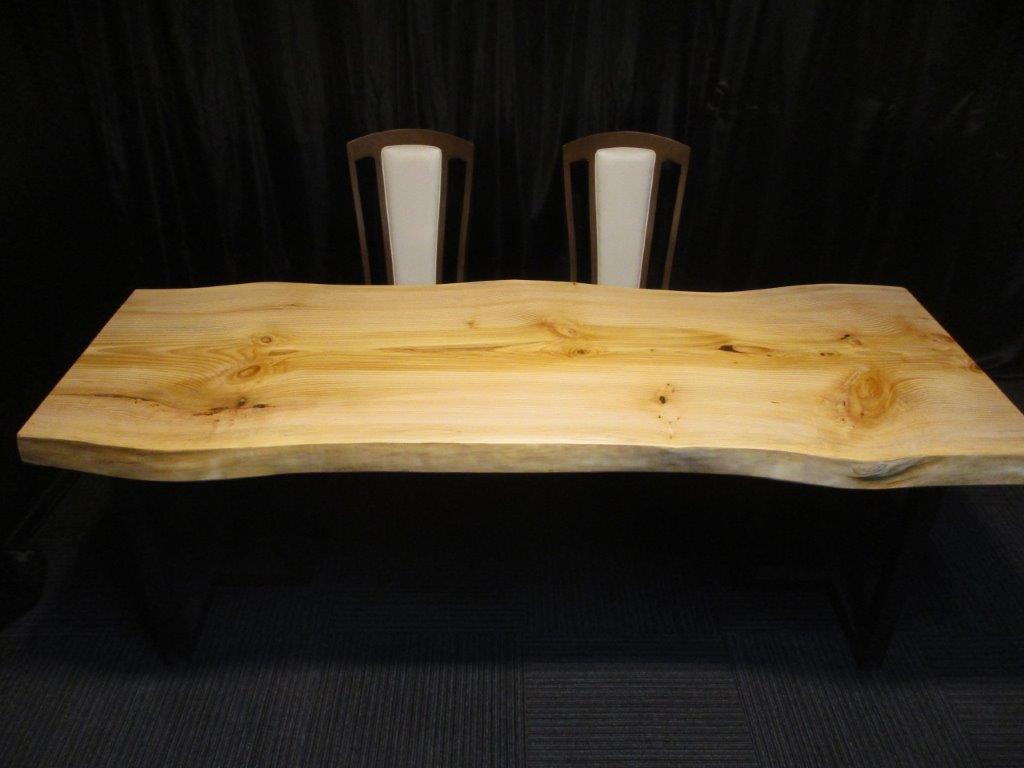 1480□ 杉 スギ テーブル ローテーブル ダイニング 座卓 一枚板 天板