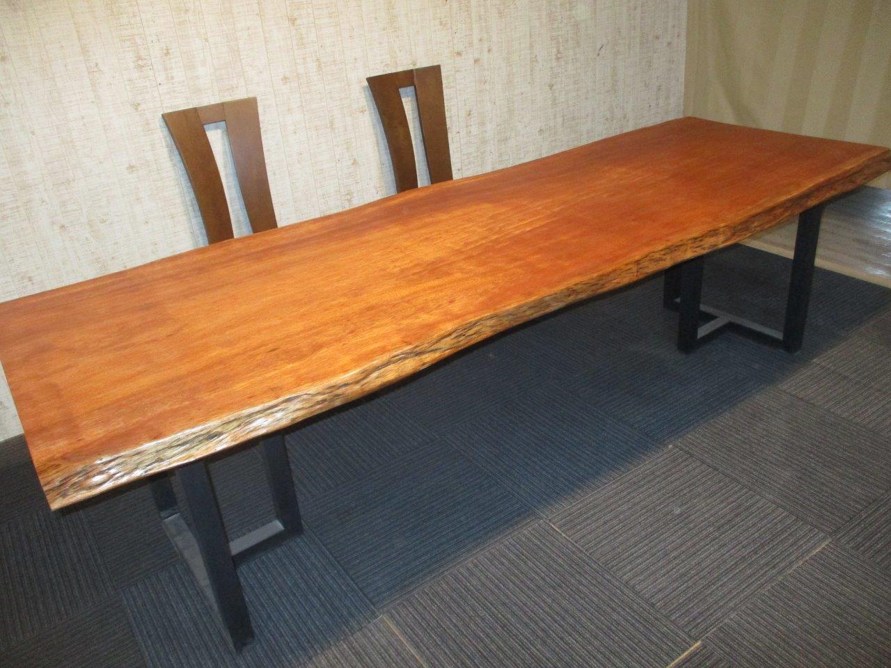 楽天市場】# 1327□ 欅 ケヤキ 長さ236.5cm 一枚板 ダイニング