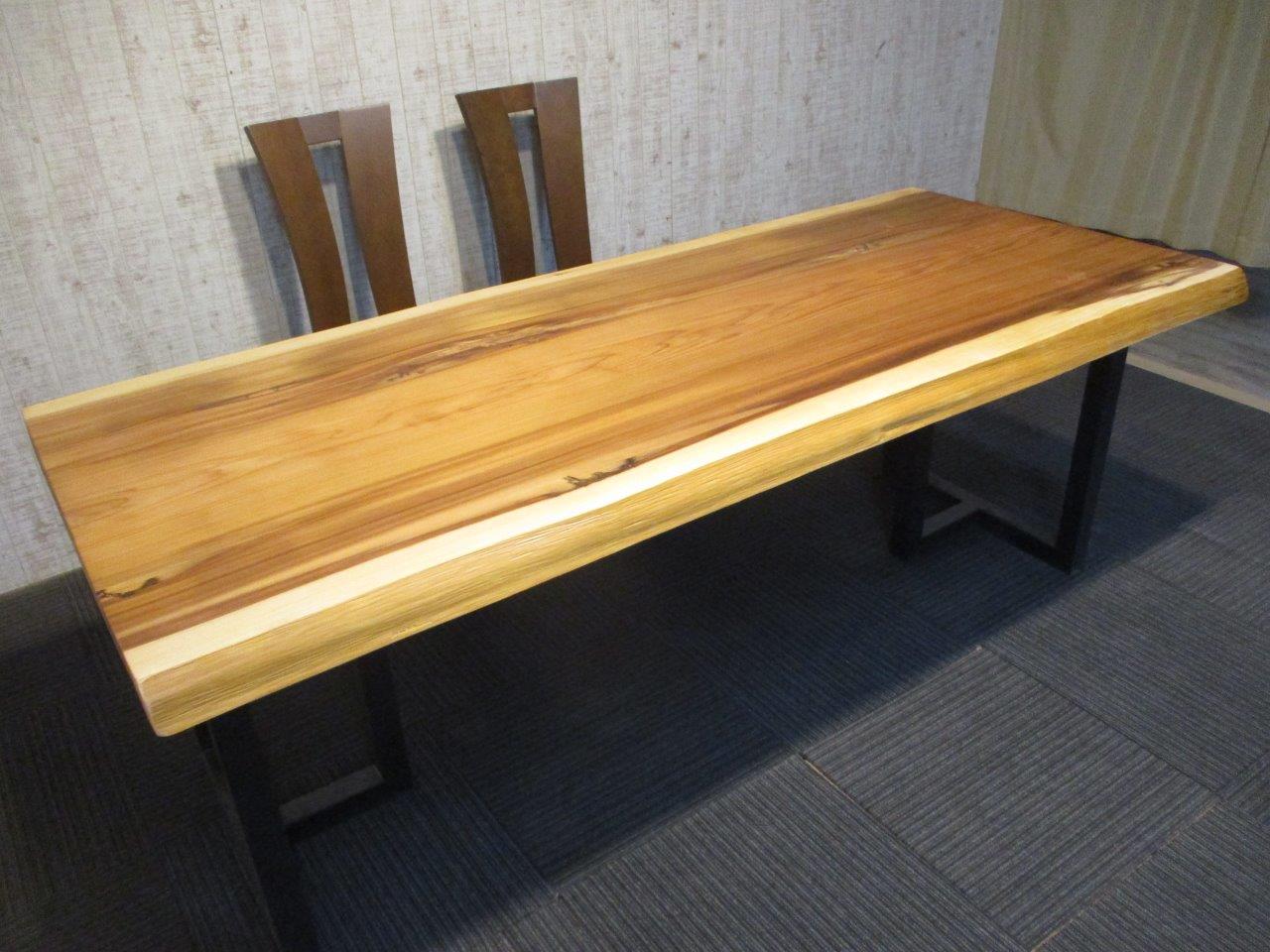 楽天市場】D-0032□ 杉 スギ 一枚板 ダイニングテーブル ローテーブル