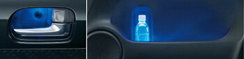 HONDA【ホンダ】純正部品　N-BOX+【エヌボックスプラス】インナードアハンドル&ドアポエットイルミネーション カー用品 車用品 部品 ﾊﾟｰﾂ ｱｸｾｻﾘ ｵﾌﾟｼｮﾝ 【宅配便 中サイズ】