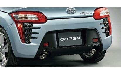 DAIHATSU【ダイハツ】純正部品COPEN【コペン】ルーバーガーニッシュ（リヤ） カー用品 車用品 部品 ﾊﾟｰﾂ ｱｸｾｻﾘ ｵﾌﾟｼｮﾝ 【宅配便のみ】
