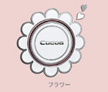 DAIHATSU【ダイハツ】純正用品 Mira Cocoa【ミラ ココア】サイドエンブレム（フラワー） カー用品 車用品 部品 ﾊﾟｰﾂ ｱｸｾｻﾘ ｵﾌﾟｼｮﾝ 【宅配便 小サイズ】