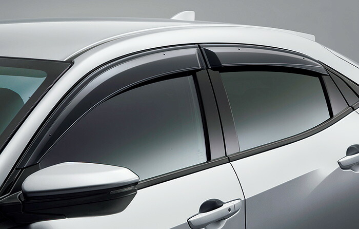 HONDA【ホンダ】CIVIC【シビック】 ドアバイザー（フロント・リア用左右4枚セット） FC1 FK7 純正 用品 部品 パーツ アクセサリ オプション 【大型商品】【配達日時指定不可】