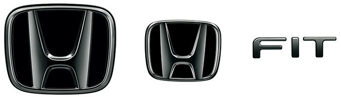 HONDA【ホンダ】FIT【フィット】ブラックエンブレムGR* カー用品 車用品 部品 パーツ アクセサリ オプション【宅配便 小サイズ】|イスコウェブ