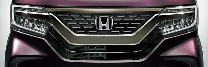 HONDA【ホンダ】N-BOX【エヌボックス】 フロントグリル（N-BOX Custom用／ブラックメッキ） JF3 JF4 純正 用品 部品 パーツ アクセサリ オプション 【大型商品】【配達日時指定不可】