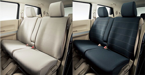 HONDA【ﾎﾝﾀﾞ】純正部品N-BOX SLASH【ｴﾇﾎﾞｯｸｽｽﾗｯｼｭ】シートカバーエプロンタイプ（フロント・リアセット） カー用品 車用品 部品 ﾊﾟｰﾂ ｱｸｾｻﾘ ｵﾌﾟｼｮﾝ 【宅配便のみ】