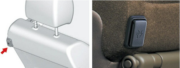 HONDA【ﾎﾝﾀﾞ】純正用品 STEP WGN【ｽﾃｯﾌﾟﾜｺﾞﾝ】USBチャージャー（2列目用5V） カー用品 車用品 部品 ﾊﾟｰﾂ ｱｸｾｻﾘ ｵﾌﾟｼｮﾝ 【宅配便 小サイズ】
