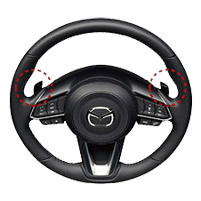MAZDA【ﾏﾂﾀﾞ】CX-8【ｼｰｴｯｸｽｴｲﾄ】 ステアリングシフトスイッチ KG2P 純正 用品 部品 ﾊﾟｰﾂ ｱｸｾｻﾘ ｵﾌﾟｼｮﾝ 【宅配便 中サイズ】
