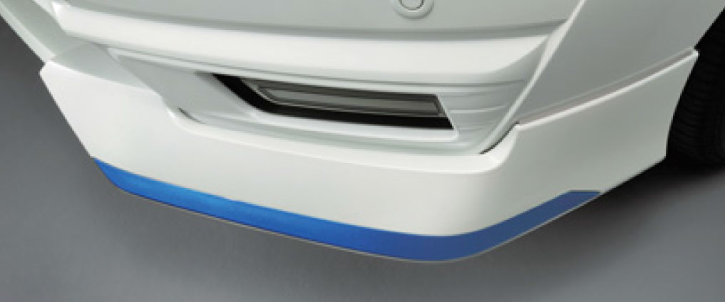 NISSAN【ﾆｯｻﾝ】NOTE【ﾉｰﾄ】 フロントアンダープロテクター（ブルーアクセント）Ver.1 E12 NE12 HE12 純正 用品 部品 ﾊﾟｰﾂ ｱｸｾｻﾘ ｵﾌﾟｼｮﾝ 【宅配便 大サイズ】