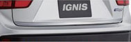 SUZUKI【ｽｽﾞｷ】純正用品 IGNIS【ｲｸﾞﾆｽ】バックドアガーニッシュ カー用品 車用品 部品 ﾊﾟｰﾂ ｱｸｾｻﾘ ｵﾌﾟｼｮﾝ 【宅配便 大サイズ】