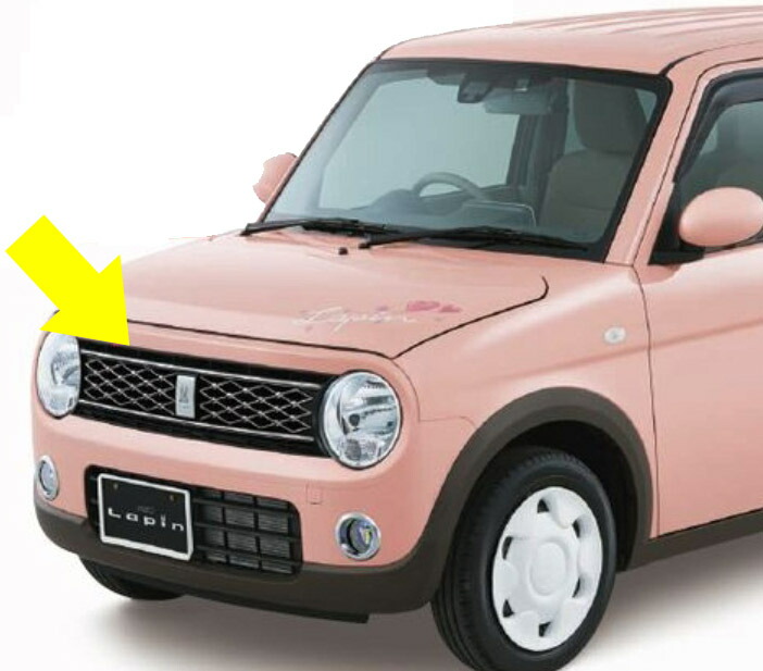 楽天市場】【スズキ純正】 メッキグリル ☆ラパン HE33S☆ : カズ