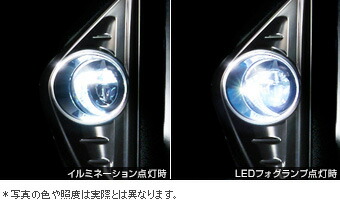 TOYOTA【ﾄﾖﾀ】ALPHARD【ｱﾙﾌｧｰﾄﾞ】30系 ＬＥＤフォグランプイルミネーション付（ホワイト） AGH30 GGH30 純正 用品 部品 ﾊﾟｰﾂ ｱｸｾｻﾘ ｵﾌﾟｼｮﾝ08593-58010 【宅配便のみ】