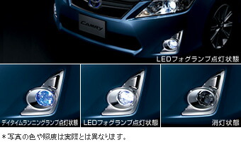 TOYOTA【ﾄﾖﾀ】CAMRY HV【ｶﾑﾘﾊｲﾌﾞﾘｯﾄﾞ】50系前期 ＬＥＤフォグランプ＆デイタイムランニングランプ AVV50 純正 用品 部品 ﾊﾟｰﾂ ｱｸｾｻﾘ ｵﾌﾟｼｮﾝ 08590-33020 【宅配便のみ】