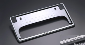 TOYOTAESQUIRE80系ナンバーフレームベーシックZRR80 ZWR80 純正 用品 部品 パーツ アクセサリ オプション 08407-00280
