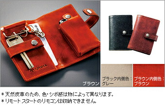 TOYOTA【ﾄﾖﾀ】SAI【ｻｲ】10系後期 本革キーケース AZK10 純正 用品 部品 ﾊﾟｰﾂ ｱｸｾｻﾘ ｵﾌﾟｼｮﾝ 08193-750 【宅配便 小サイズ】