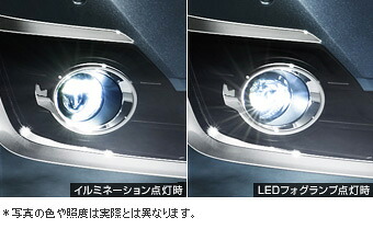 TOYOTA【トヨタ】VELLFIRE【ヴェルファイア】30系 ＬＥＤフォグランプイルミネーション付（ホワイト） AGH30 GGH30 純正 用品 部品 ﾊﾟｰﾂ ｱｸｾｻﾘ ｵﾌﾟｼｮﾝ 08593-58010 【宅配便のみ】 50,820円