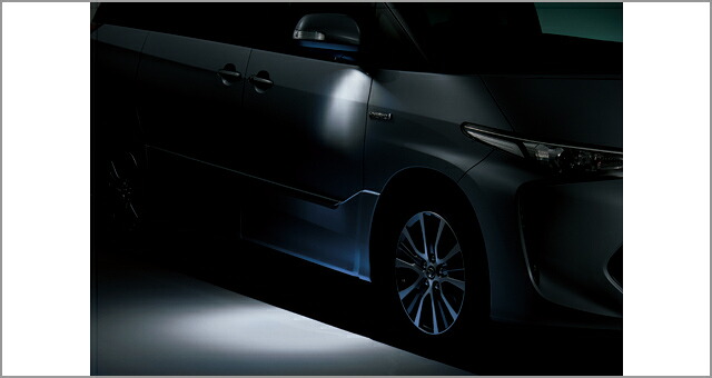TOYOTA【ﾄﾖﾀ】純正用品 ESTIMA HYBRID【ｴｽﾃｨﾏﾊｲﾌﾞﾘｯﾄﾞ】ウェルカムライト（運転席側） カー用品 車用品 部品 ﾊﾟｰﾂ ｱｸｾｻﾘ ｵﾌﾟｼｮﾝ 【宅配便 小サイズ】