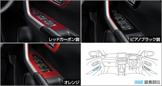 TOYOTA【ﾄﾖﾀ】RAIZE【ﾗｲｽﾞ】 インテリアパネル スイッチベース A200A A210A 純正 用品 部品 ﾊﾟｰﾂ ｱｸｾｻﾘ ｵﾌﾟｼｮﾝ 【宅配便 中サイズ】
