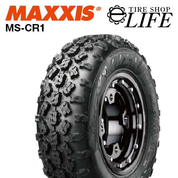 MAXXIS マキシス MS-CR1 RAZR PLUS MX AT20&times;6-10 4PR ATVタイヤ 20x6-10 バギー フロント用【2024年製】｜タイヤショップ　e-life 12,449円
