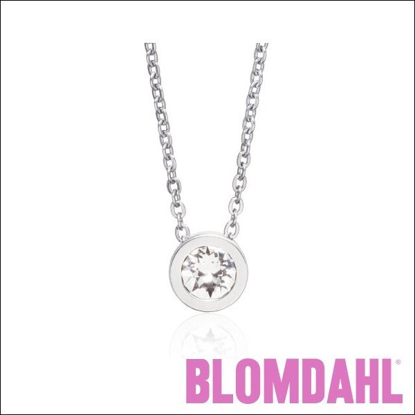 【送料無料】 ピアス　ネックレス シルバー グランドベゼル クリスタル 8mmBLOMDAHL ブロムダール ピアス ネックレス シルバー グランドベゼル クリスタル 8mm 両耳 2個 セット ピアス アレルギーフリー かわいい｜PS5 スイッチ グッズ COVER SPOT