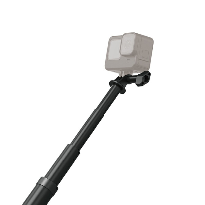 ゴープロ 自撮り棒 gopro 自撮り棒 アクションカメラ ロング 自撮り棒 長い ２.７メートル カーボンファイバー 超長 軽量 炭素繊維 40cm 270cm 2.7m 調整 GoPro Insta360 DJI アクセサリー 空撮感 絶景写真 動画撮影 旅行 観光 アウトドア TELESIN GP-MNP-270-2 送料無料