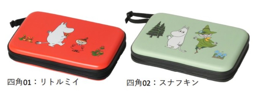四角　ラケットケース(ハードタイプ)　ムーミン　スティガ　STIGA　1900-0125-04　1900-0125-05 4,284円