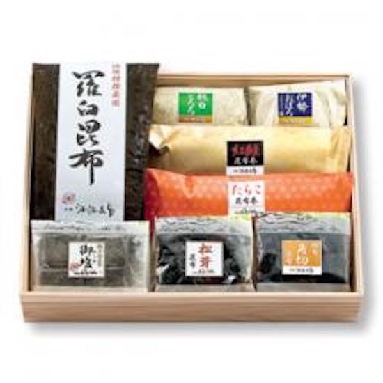 羅臼昆布入り 昆布 昆布巻 木箱セット 送料無料 STK 三重県 伊勢 志摩 お土産 お中元 ギフト|伊勢鳥羽志摩特産横丁