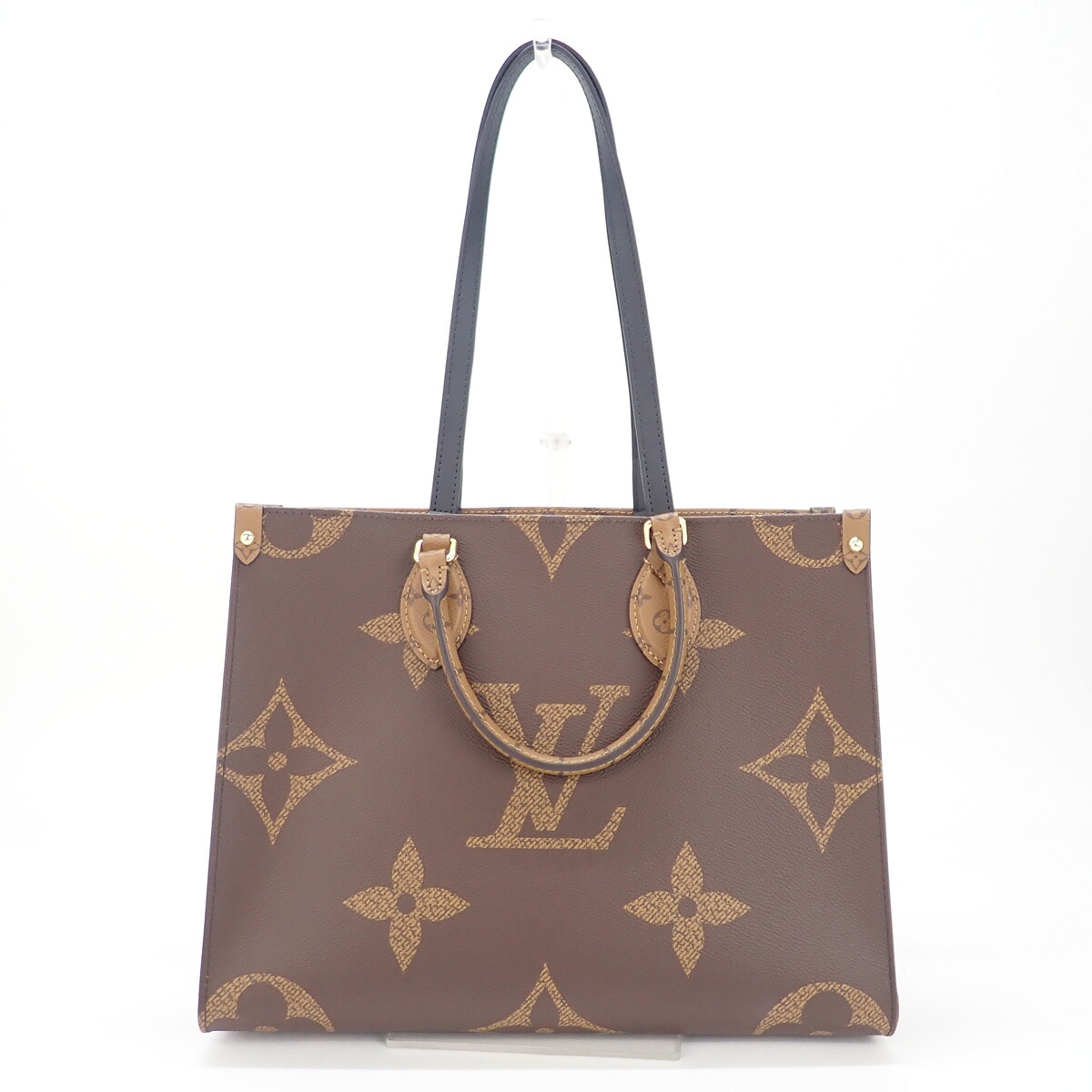 中古 辛口評価 Nランク Louis Vuitton ルイヴィトン モノグラム オンザゴーmm 2wayバッグ M45321 Hubexperts Ch
