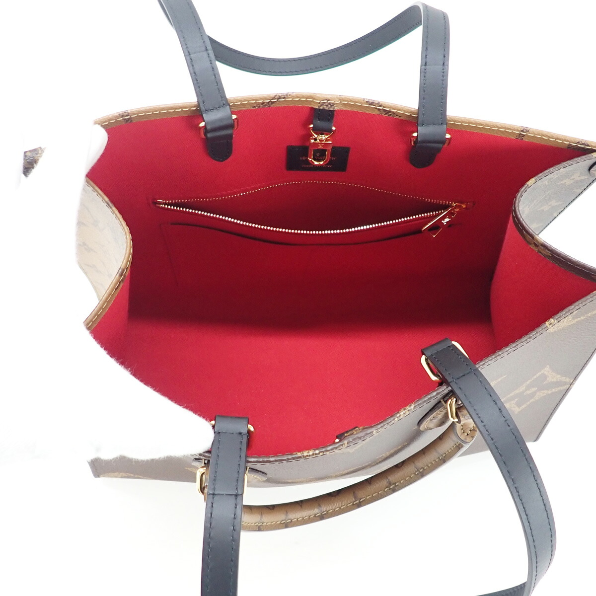 中古 辛口評価 Nランク Louis Vuitton ルイヴィトン モノグラム オンザゴーmm 2wayバッグ M45321 Hubexperts Ch