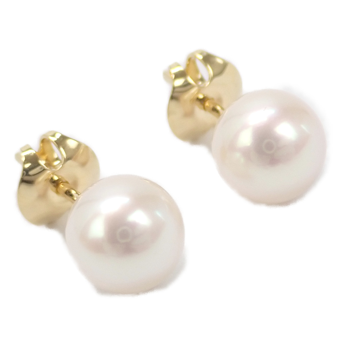 本物の MIKIMOTO 揺れるスター2WAY アコヤパールピアス ミキモト K18YG