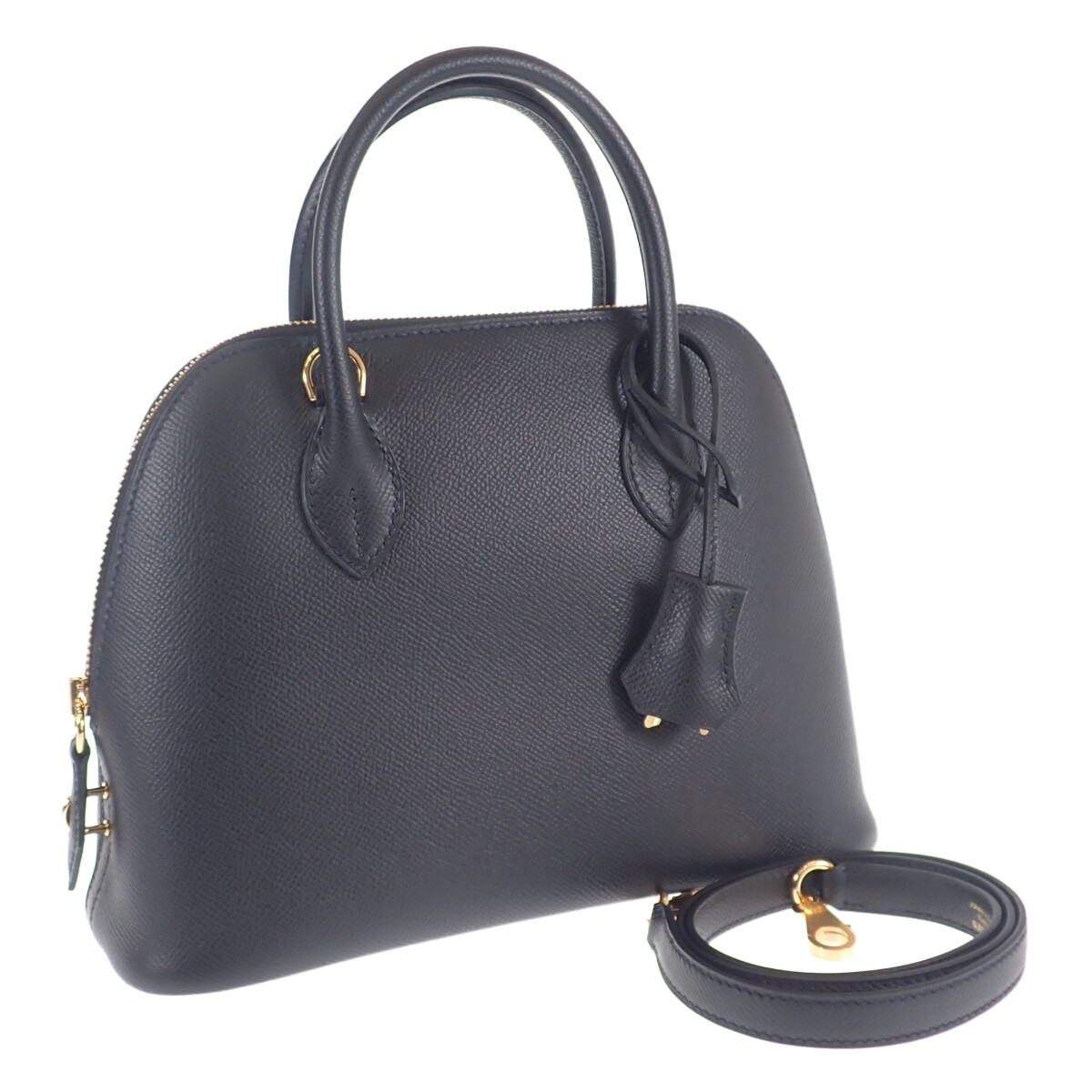 HERMES エルメス ボリード1923 25 ハンドバッグ ショルダーバッグ 2way ヴォーエプソン ブラック ゴールド金具 Z刻印【ISEYA】