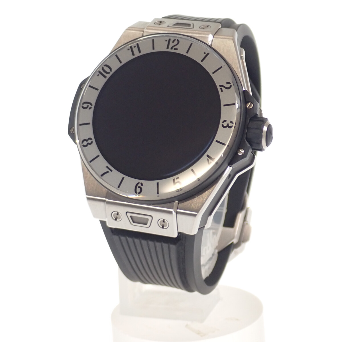 HUBLOT ウブロ ビッグ・バンe チタニウム メンズ 腕時計 スマートウォッチ 440.NX.1100.RX ラバーベルト チタン ブラック文字盤【ISEYA】
