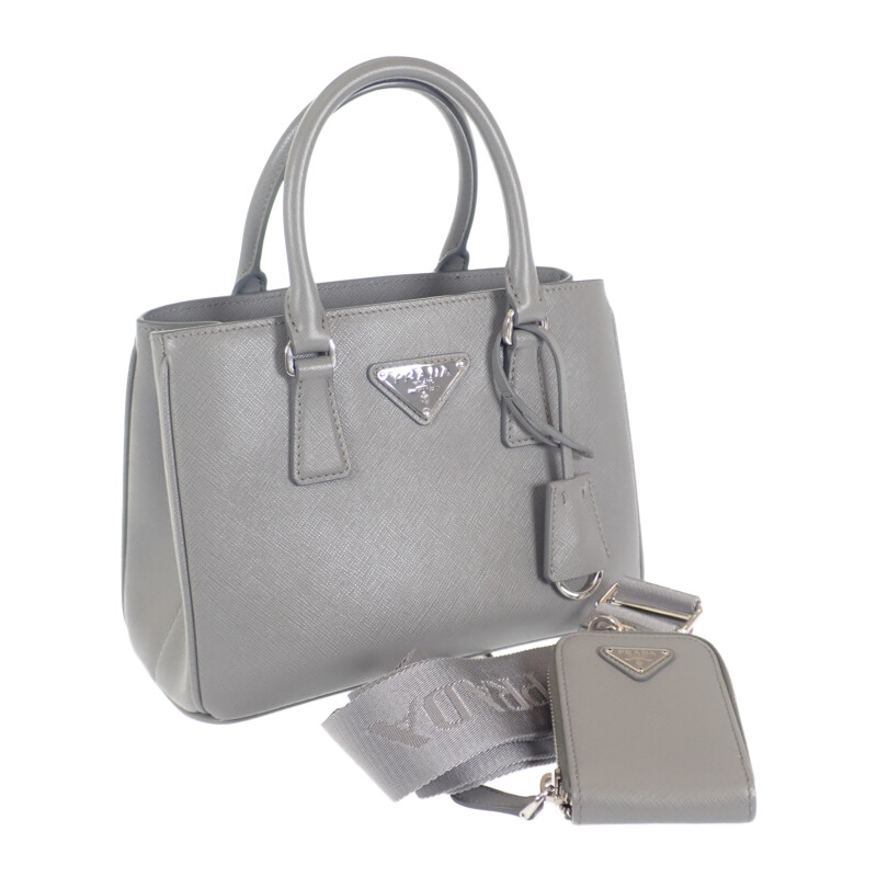 楽天市場】【美品】プラダ 【PRADA】ガレリアバッグ ミニ ピンク