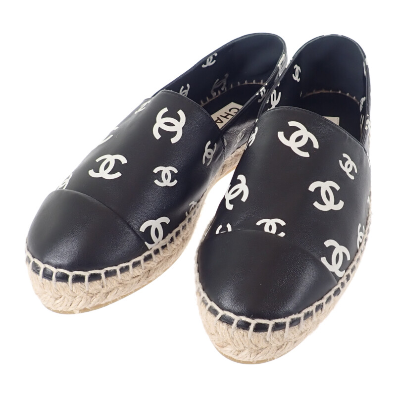 楽天市場】【シャネル】Chanel ココマーク エスパドリーユ