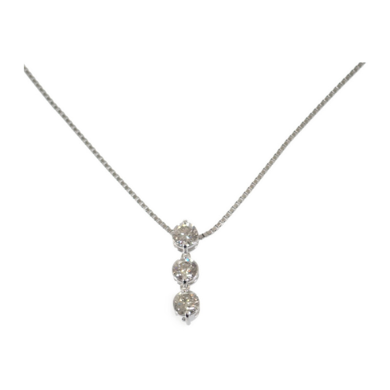 楽天市場】ダイヤモンド ネックレス 合計0.5ct プラチナ Pt900