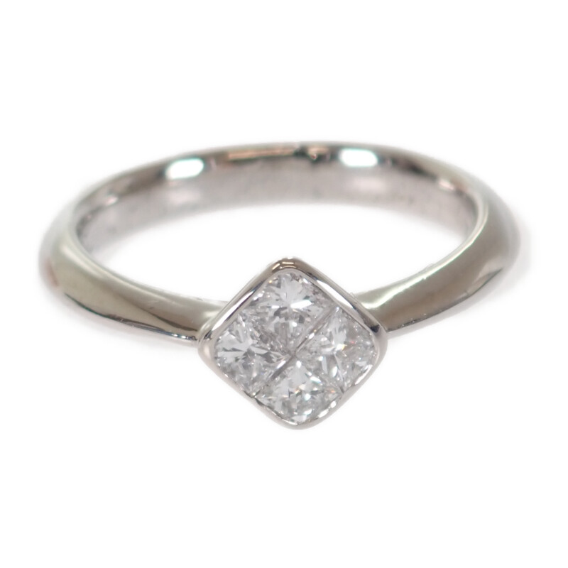 楽天市場】PT900 ダイヤモンドリング D0.35ct 11号/4.1g ミステリー  