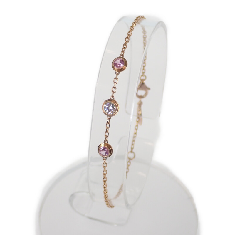 カルティエ ダムール ピンクサファイア ブレスレット 6561 カルティエ ダムール ピンクサファイア ブレスレット 6561