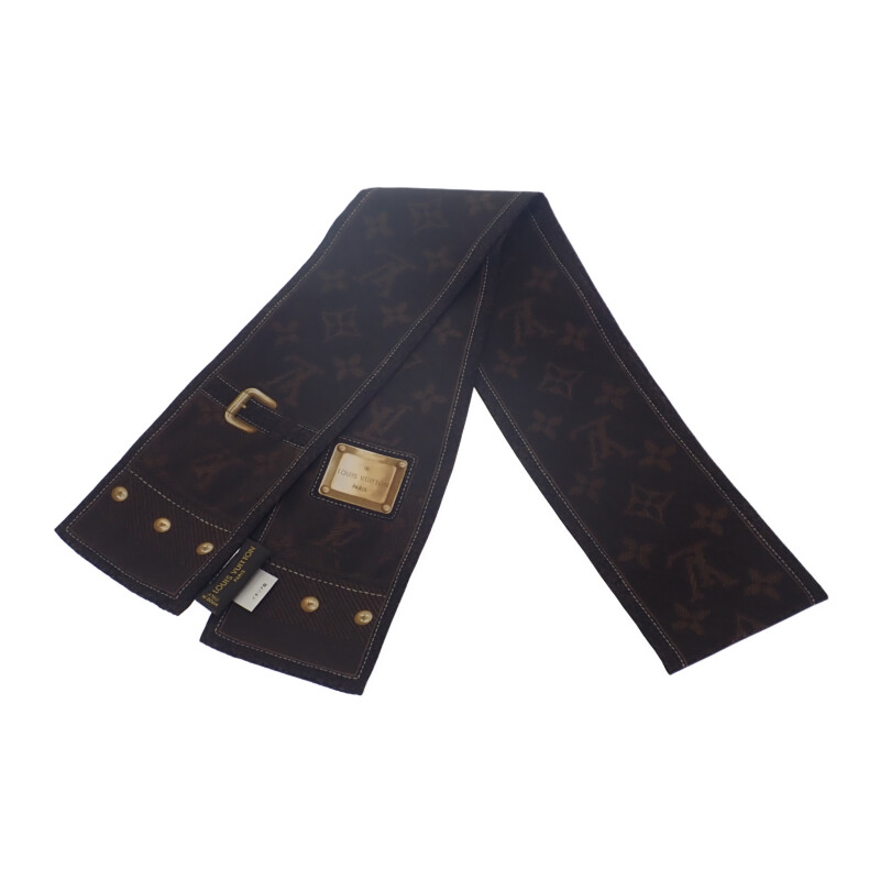 美品 LOUIS VUITTON シルク100% バンドーニューデニム スカーフ 美品 LOUIS VUITTON シルク100% バンドーニューデニム スカーフ