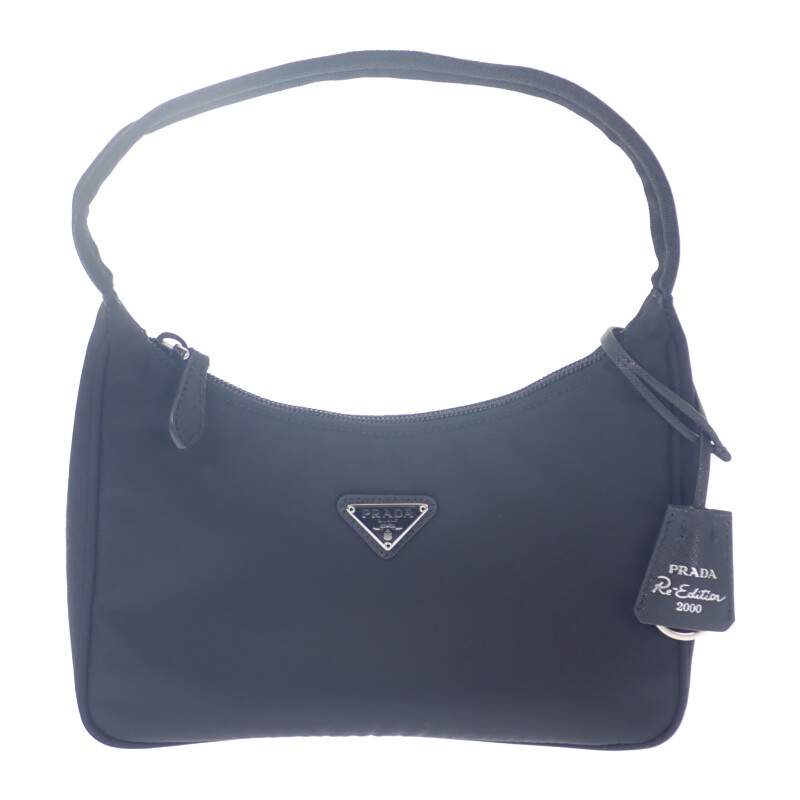 【PLADA】新作☆ クロシェ トライアングル ミニバッグ PRADA プラダ ショルダーバッグ トライアングル クロシェ