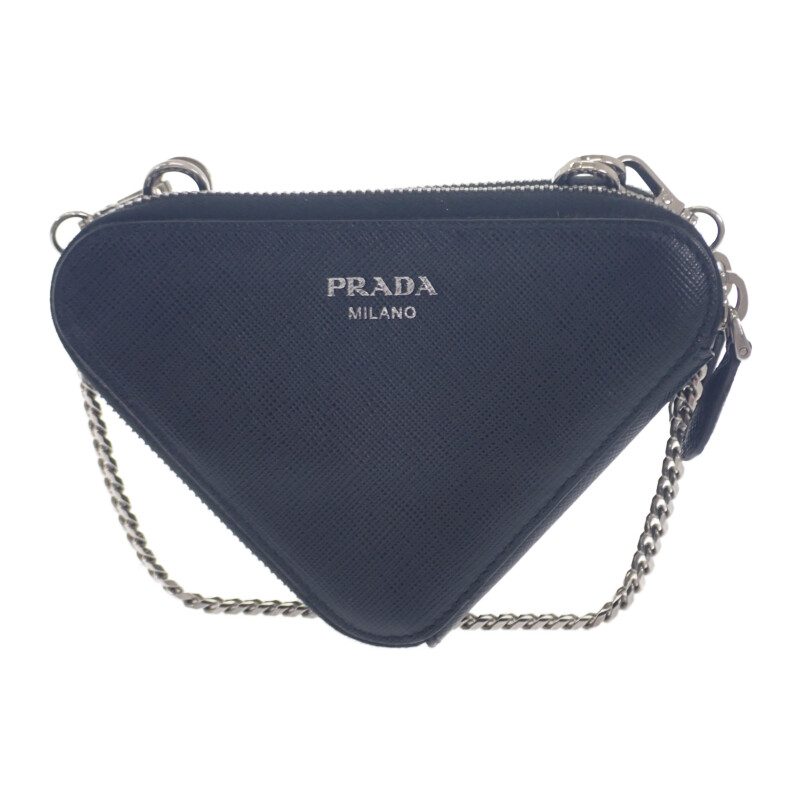 PRADA ブラック ナイロン ハンドバッグ MV519 楽天市場】【バッグ】PRADA プラダ MV519 アクセサリーポーチ