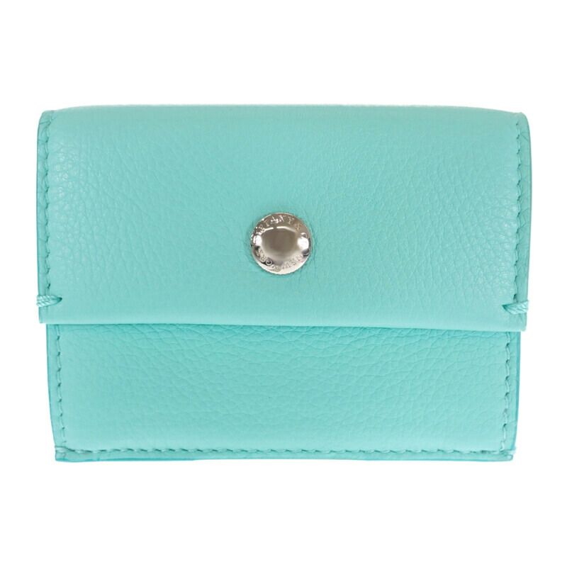 ティファニー　カードケース ☆【中古】 TIFFANY＆CO ティファニー 名刺入れ カードケース