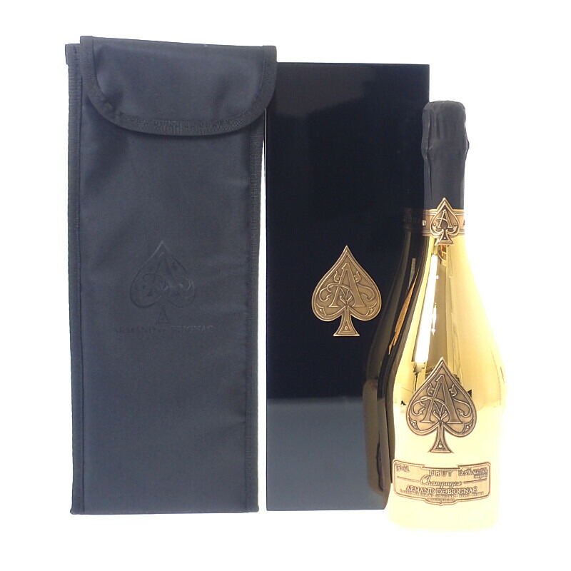 ARMANDO アルマンド ブリニャック ブリュット ゴールド お酒 750ml 箱付き シャンパン 未開栓 ギフト【中古】【Sランク】
