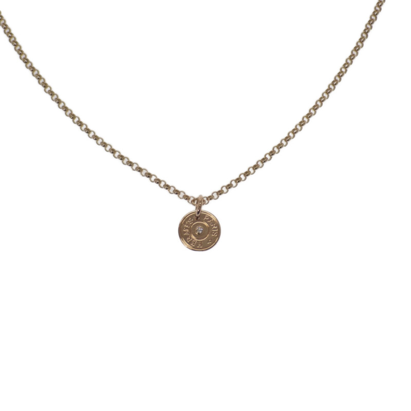 楽天市場】エルメス HERMES ガンバードクルードセルネックレス/ピンク  